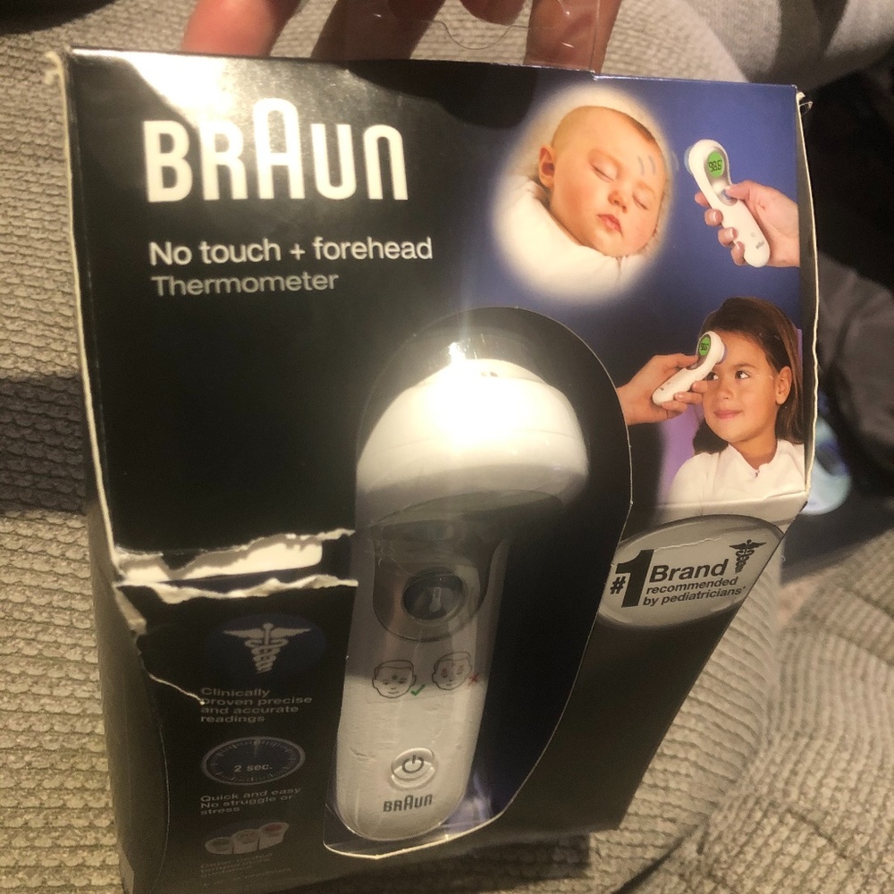 Braun Thermometer - NO touch